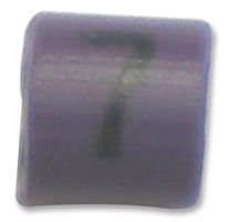 TYCO ELECTRONICS - 06161707 - 电缆标识， 7 VIOLET 100包