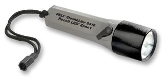 PELI - 2410-000-111 - TORCH LED ZONE1 STEALTHLIGH