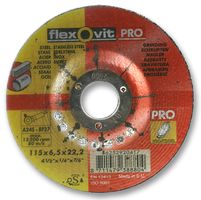 FLEXOVIT - 66252920417 - GRINDING DISC 115MM DIA PK10