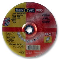 FLEXOVIT - 66252920420 - GRINDING DISC 230MM DIA PK10