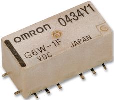 OMRON ELECTRONIC COMPONENTS - G6W-1F-5DC - 继电器，SMD SPCO 4.5VDC