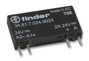 FINDER - 34.81.7.005.8240 - 固态继电器 2A 5VDC