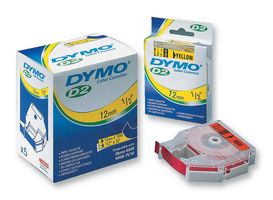 DYMO - 61212 - 打印带 12MM 底色: 红色