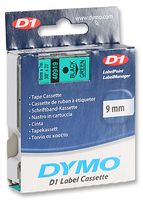 DYMO - 40919 - 打印带 黑字/绿底 9MM