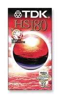 TDK - E-180HSH - 录像带 VHS 180分钟