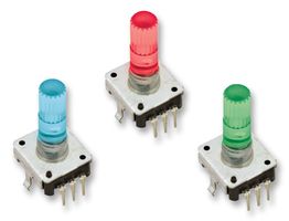 TYCO ELECTRONICS - DPL12VN24A20FR - 编码器 带LED 红色 12mm