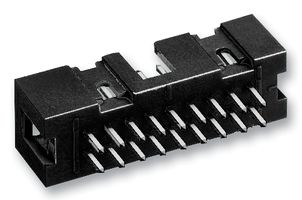 FISCHER ELEKTRONIK - ASLG 16 Z - 护罩针座 2.54mm 16路